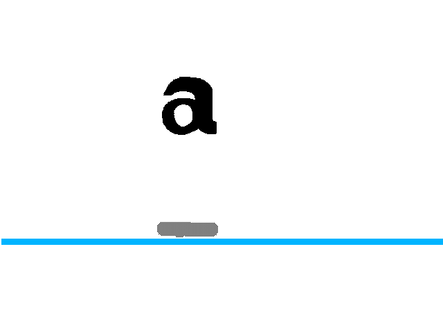 Animated A