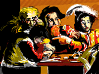 After Caravaggio (detail)