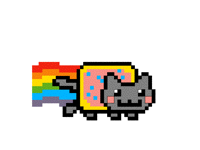 Updated nyan cat ( no grid)