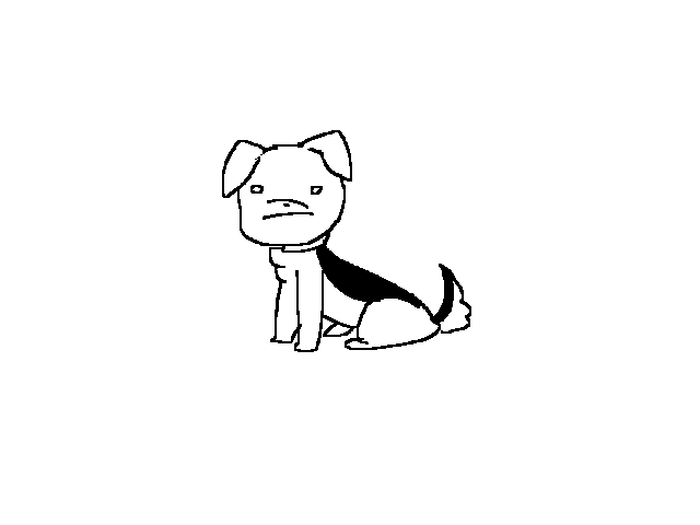 My dog farted