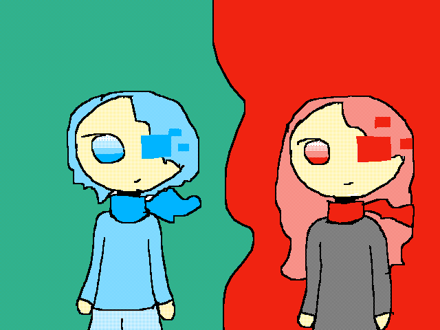 Art trade with @Yuki_Fear