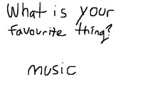 Screenshot game - favourite things