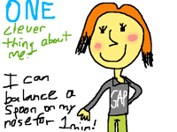 One clever thing about me!