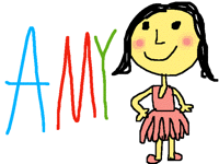 My sister Amy