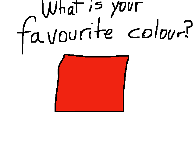 Screenshot game - what is your favourite colour?