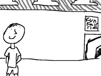 He Thought he Might Like It! - He didn't!