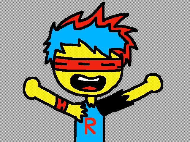 Come at me blue