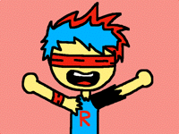 Come at me blue