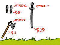 Get your weapons ( Adventure beyond)