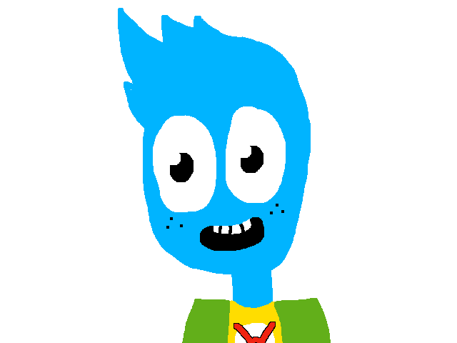I re drew my first Oc
