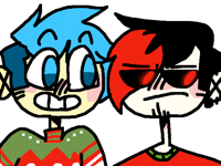 Merry Christmas from mason and waffle