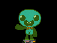 Message from hologram waffle again