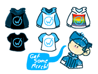 Merch store open