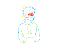 Redraw sketch of an old thing