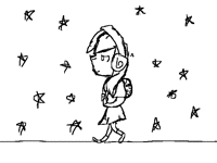 First walk cycle