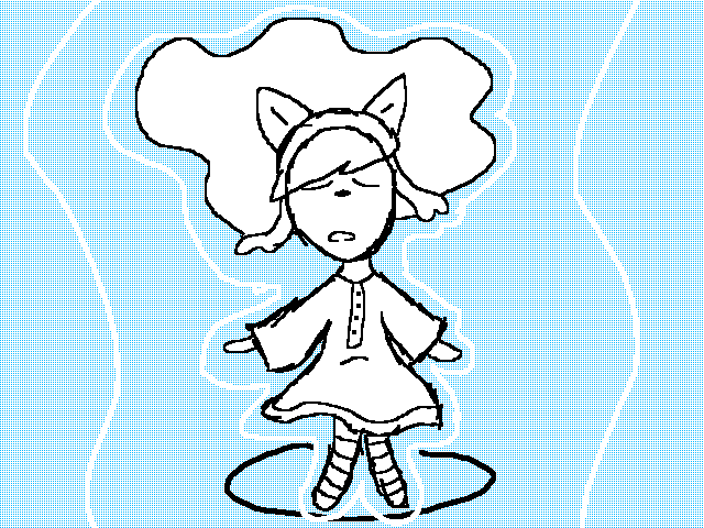 Floating in thoughts