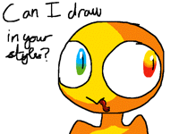 Request to draw this guy in your styles??