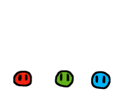 三色球Three balls of different colors