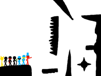 Stick Obstacle Course