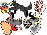 W.i.p, inspired by photos of wolves