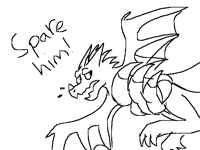 SPARE HIM @cherrybomb
