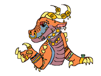 Rich dragon (anatomy practice