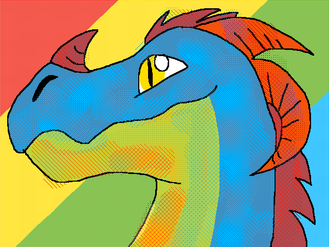 How to draw a dragon :D