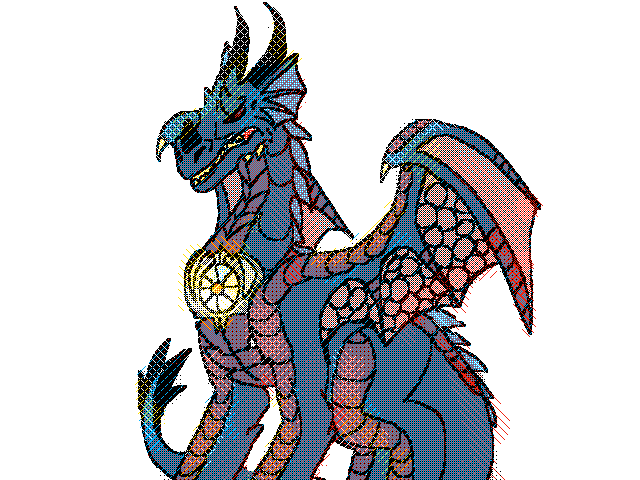 So I got this dragon statue (wip