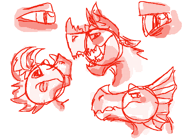 Dragon doodles