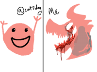 #makepinkiescary @cat9dog