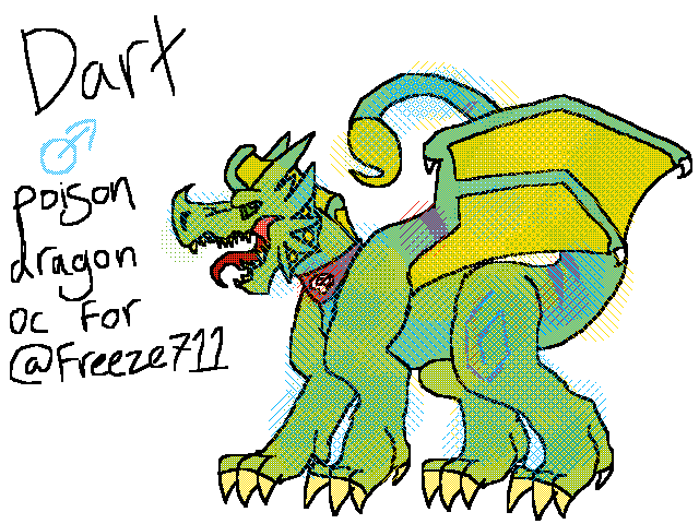 Dart- Dragon OC for @freeze711