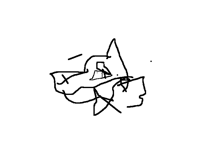I drew this with my foot XD