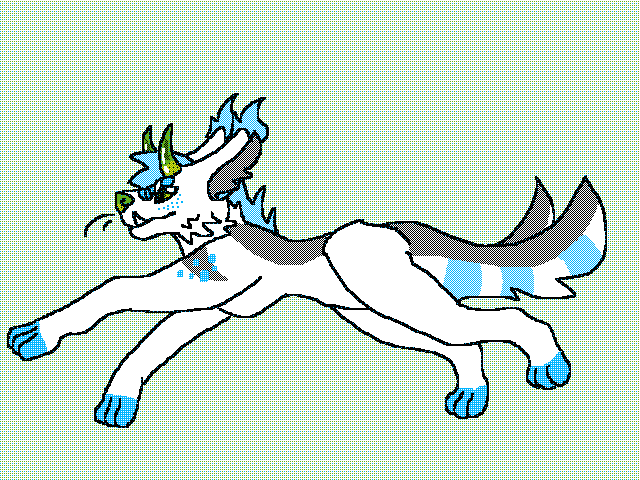 YCH run cycle for @LapizQuixl