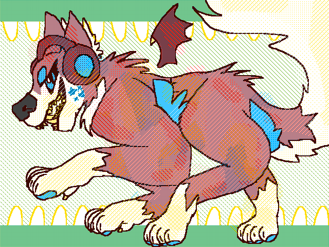 Art trade with @FairyAlpha