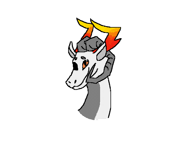Hawk as a dragon