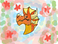 Drawn on my mums phone