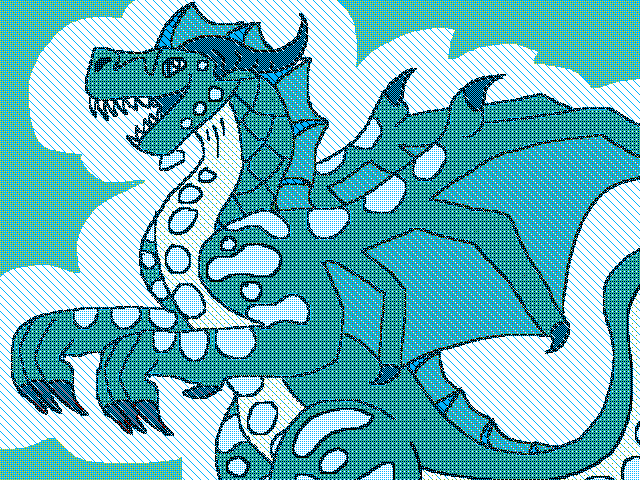 Art trade with @cherrybomb !!