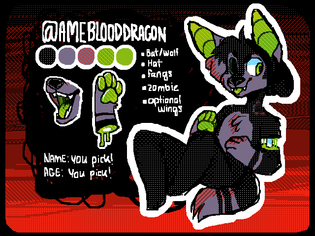 @AMEBloodDragon OC #2