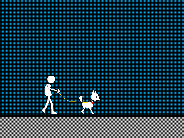 walking the dog