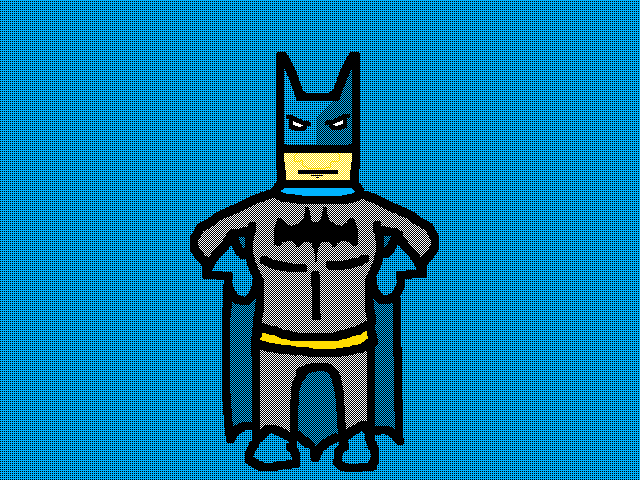 spinning batman