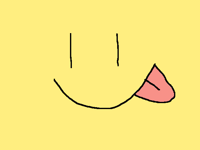 My sisters first animation