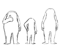 Practicing: body shapes