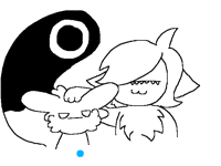 You're hand is biting me