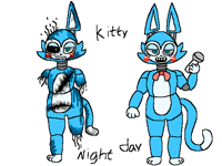 Redesign of my VERY OLD fnaf O.C