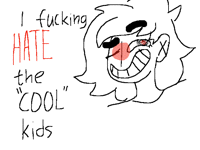 Some people want to be like the"cool"kids