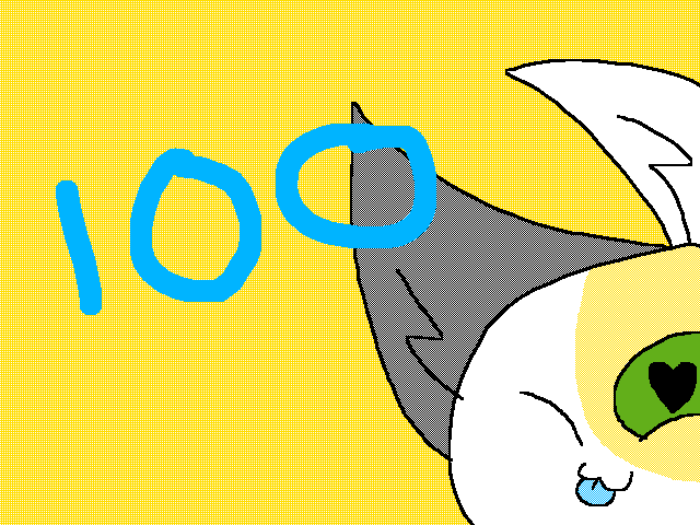 I HIT 100 FOLLOWERS!!!