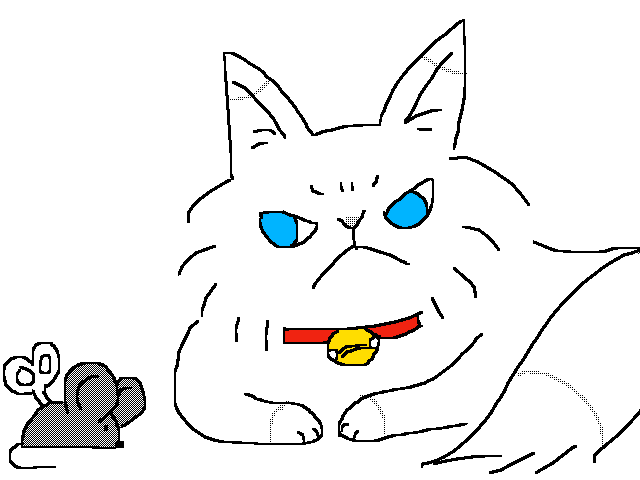 petulant cat
