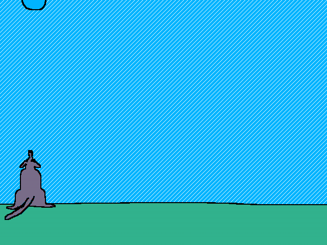 Bouncing ball & watching dog