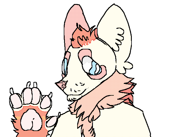 A charecter waving yeehaw