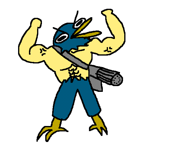 BIG GRATATATA BIRD MASCLE